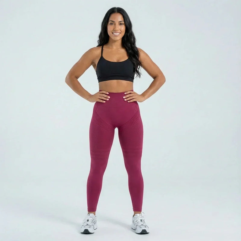 Leggings 3D Cellumove - Bordeaux