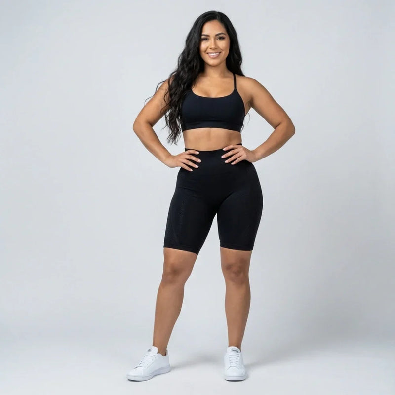 Legging court 3D Cellumove – Noir classique