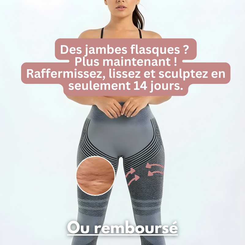 Des jambes plus fermes et lisses en 14 jours — pour celles qui en ont assez de se sentir freinées par leur peau relâchée.