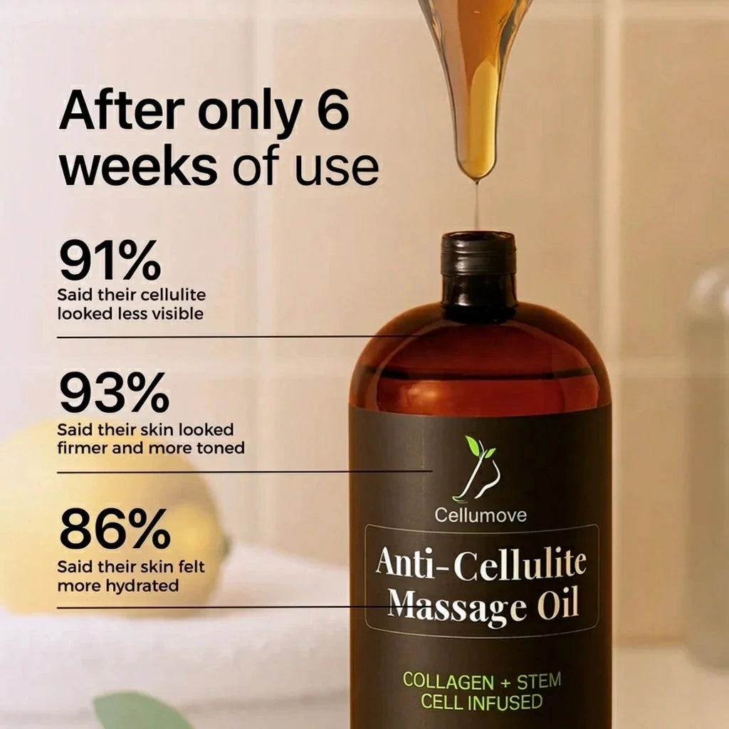 Anti-Cellulite Massage Oil 150ml - Cellumove™ Cellumove