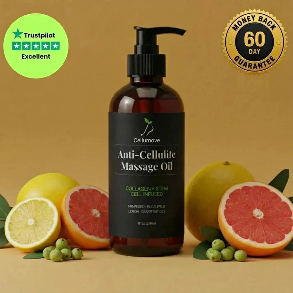 Anti-Cellulite Massage Oil 150ml - Cellumove™ Cellumove